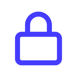 descriptive icon - lock
