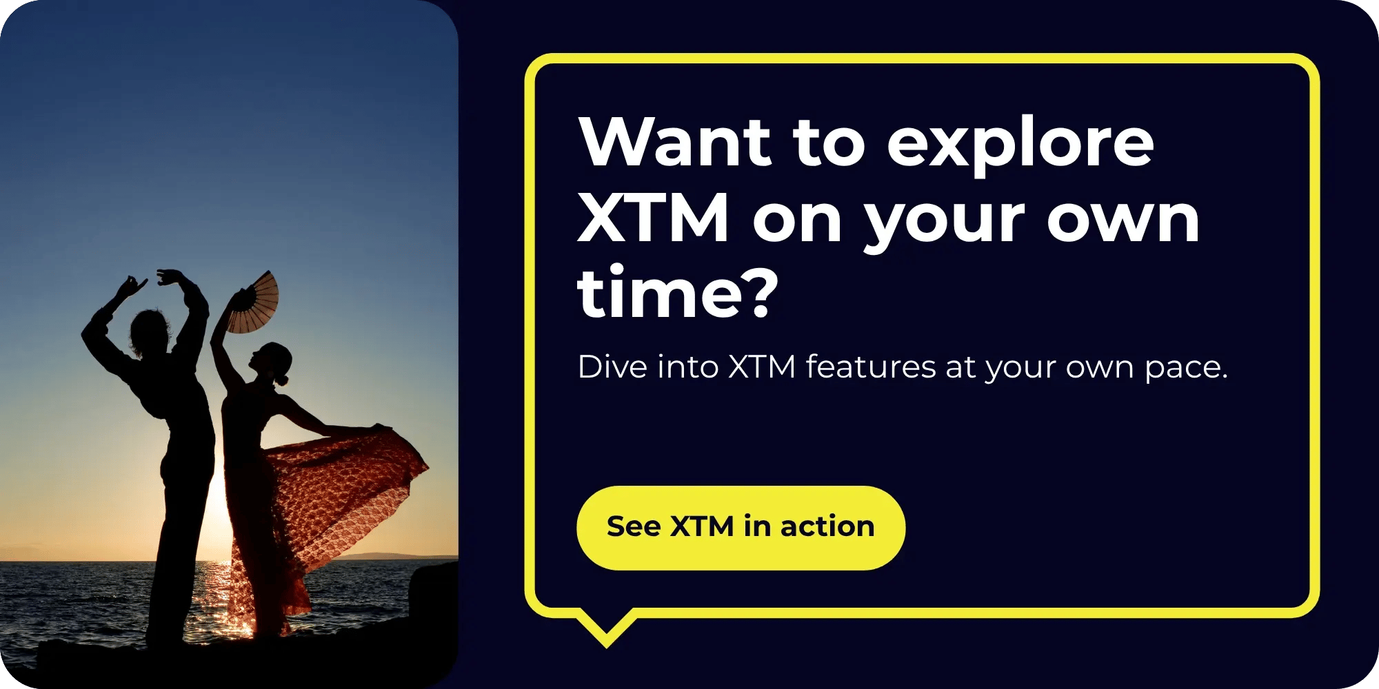 Take a product tour of XTM - leading localization software - CTA banner