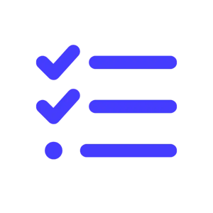 descriptive icon - checklist descriptive icon - checklist
