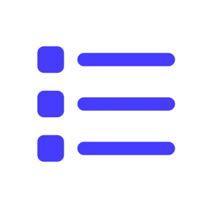 descriptive icon - list descriptive icon - list