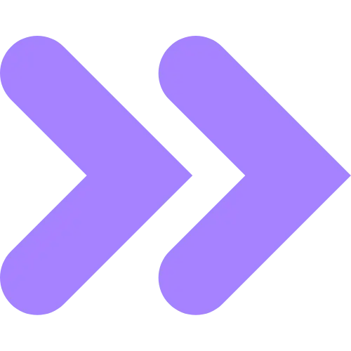 Double arrow - lavender
